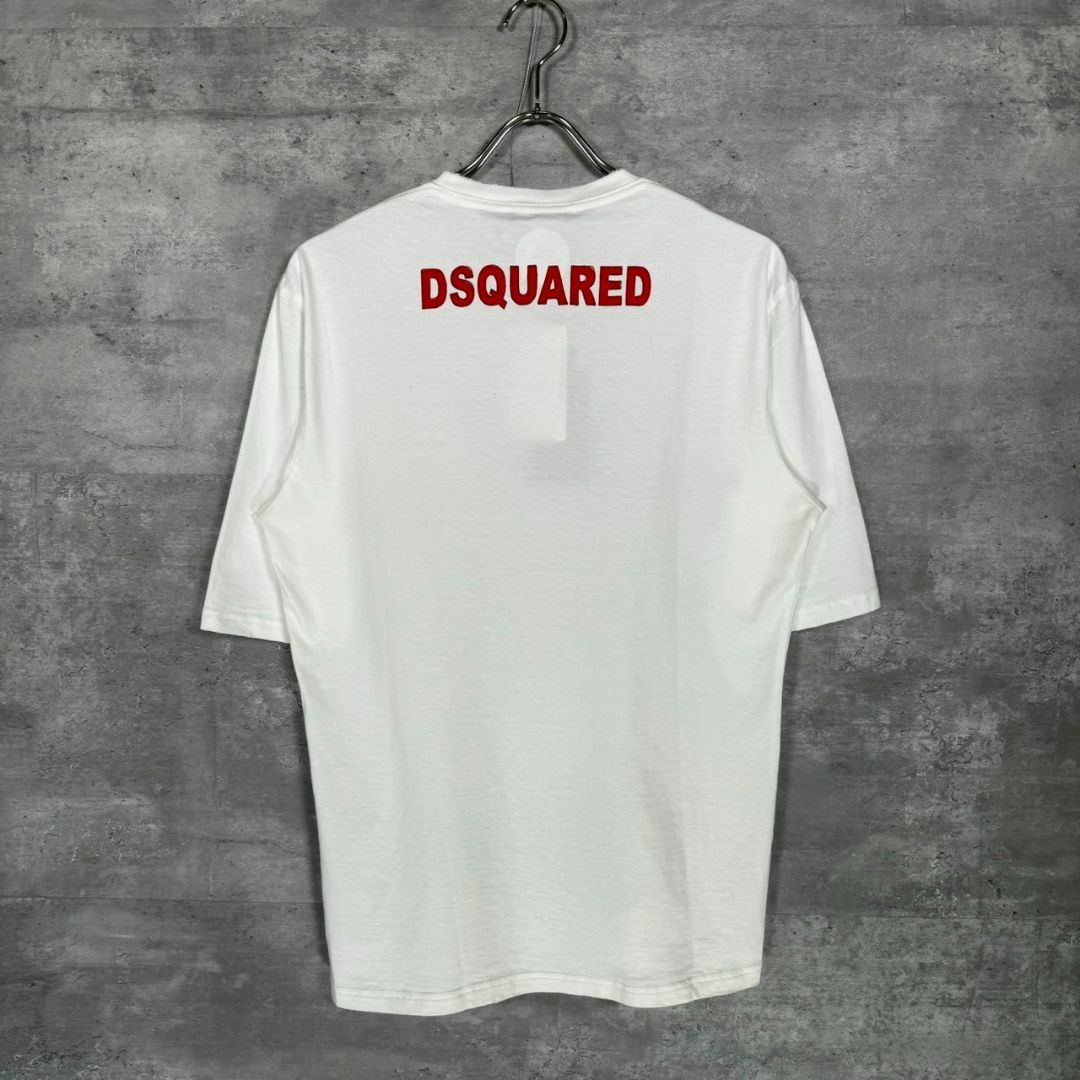 『DSQUARED2』ディースクエアード (XS) プリントTシャツ