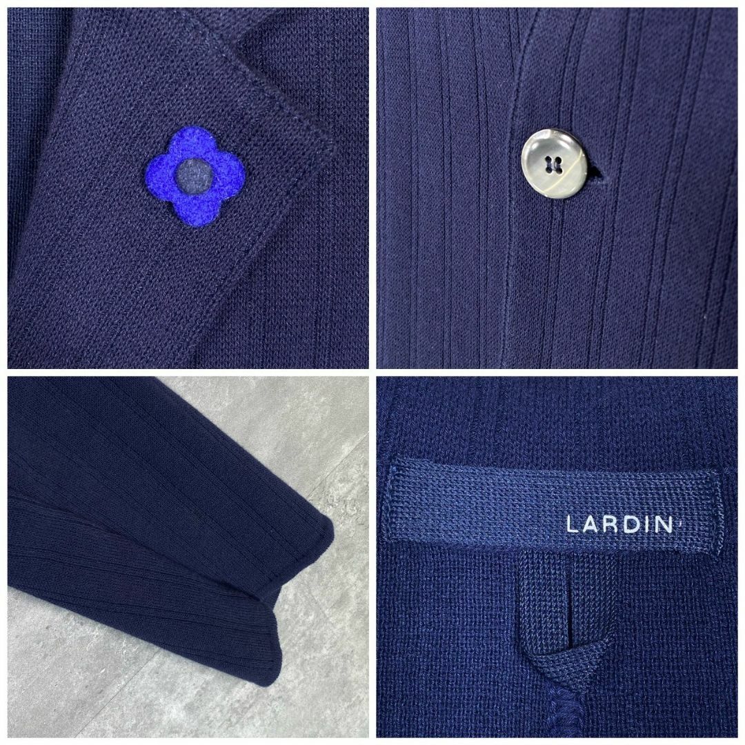 『LARDINI』ラルディーニ (S) ニットテーラードジャケット