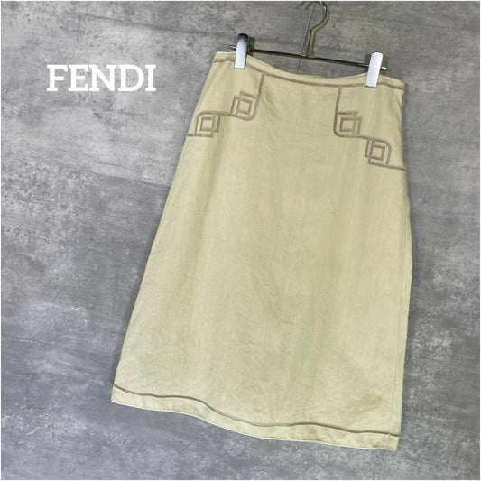 『FENDI』フェンディ リネン スカート