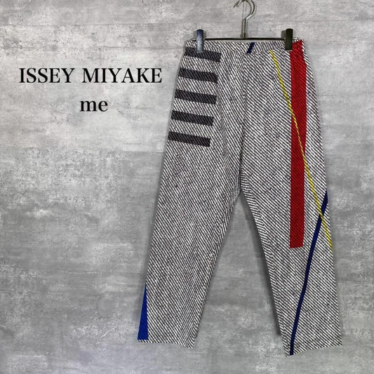 『ISSEY MIYAKE me』イッセイミヤケミー 総柄イージーパンツ