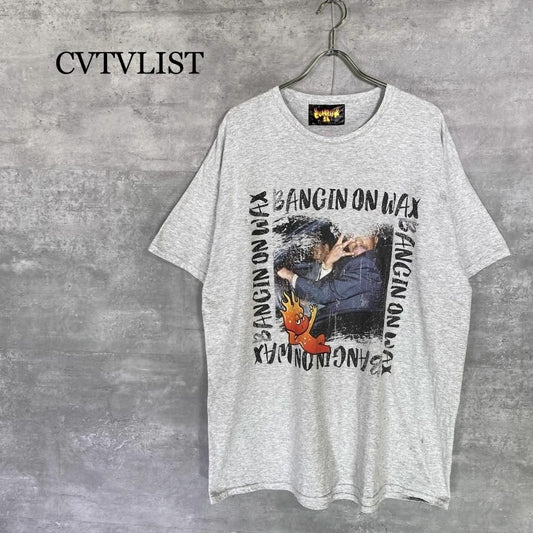 『CVTVLIST』カタリスト (2) ラッパープリント 半袖BIG Tシャツ