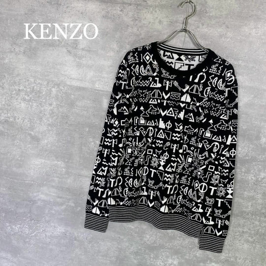 『KENZO』ケンゾー 総柄ニット セーター