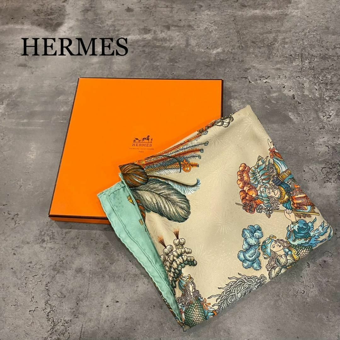 『HERMES』エルメス カレ90 スカーフ