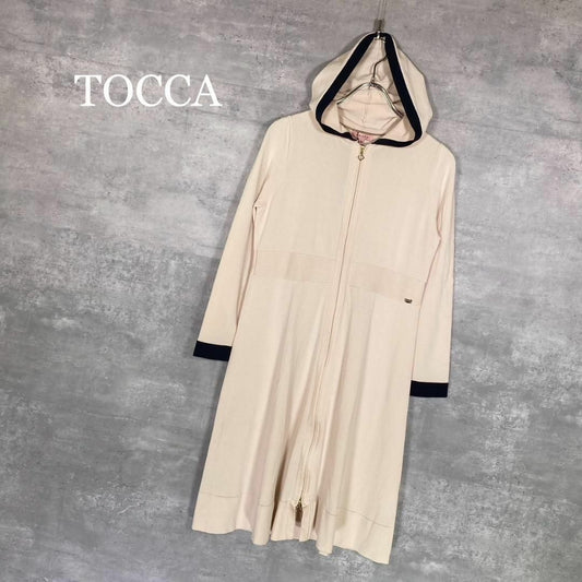 『TOCCA』トッカ (XS) フーディー  ジップワンピース カーディガン