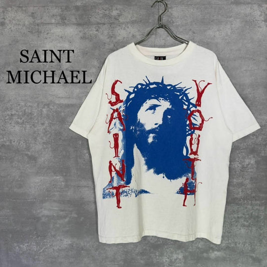 『SAINT MICHAEL』セントマイケル (L) Tシャツ