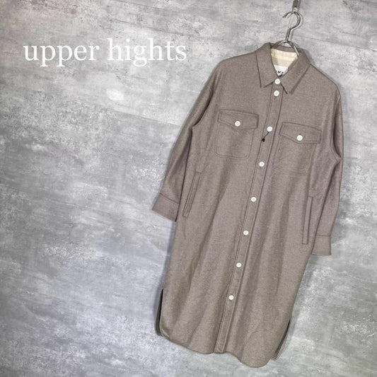 『upper hights』アッパーハイツ (1) ロングシャツ ワンピース