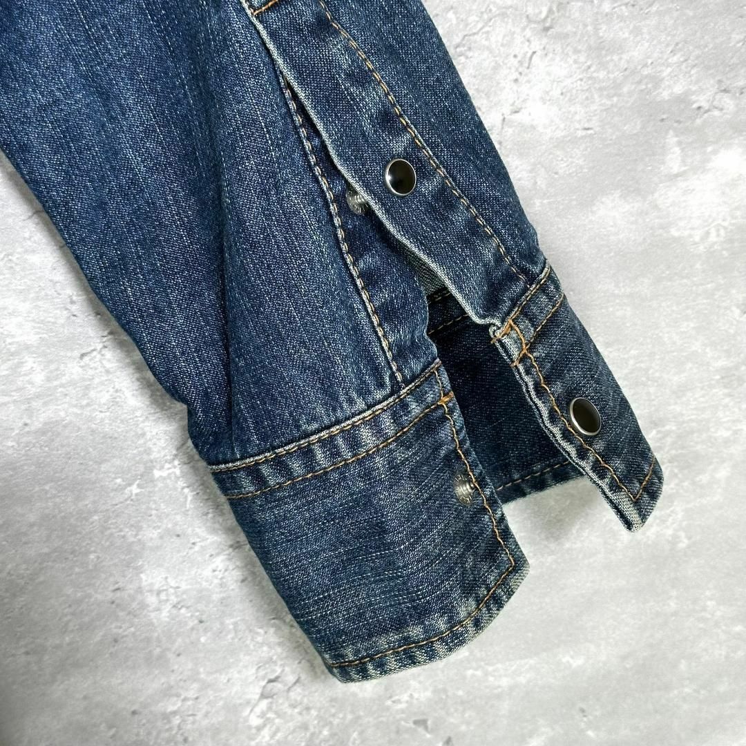 『sacai』サカイ (2) デニム ギャザー ロングワンピース