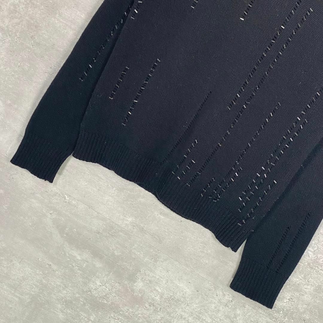『Dior』ディオール (XS) ビーズ プルオーバー長袖ニット