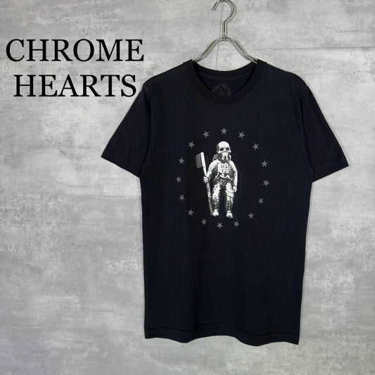 『クロムハーツ』(M) ジョーフォティ スカルプリント 半袖Tシャツ