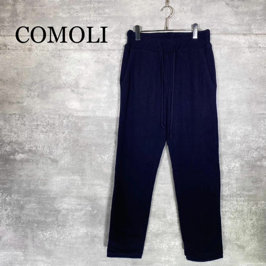 『COMOLI』コモリ (2) ウールニット イージーパンツ