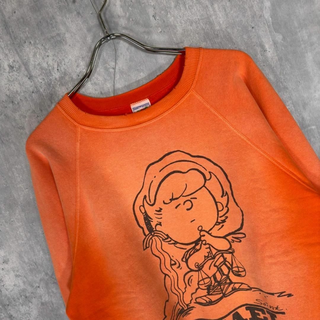 『セントマイケル』 (L) 23aw プリントクルーネックスウェット