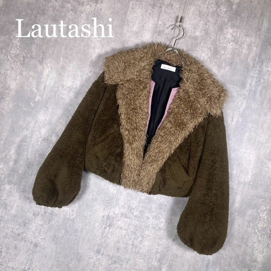 『Lautashi』ラウタシー (F) フロントホック ボアジャケット