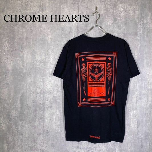 『CHROME HEARTS』クロムハーツ (L) フォティプリント半袖Tシャツ