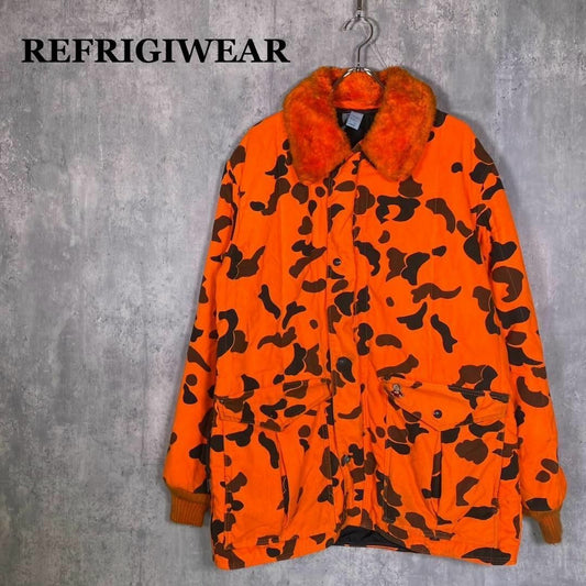 『REFRIGIWEAR』レフリッジウェア (XL) カモフラージュ ジャケット