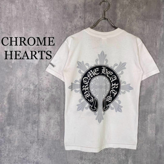 『CHROME HEARTS』クロムハーツ (S) バックプリント半袖Tシャツ