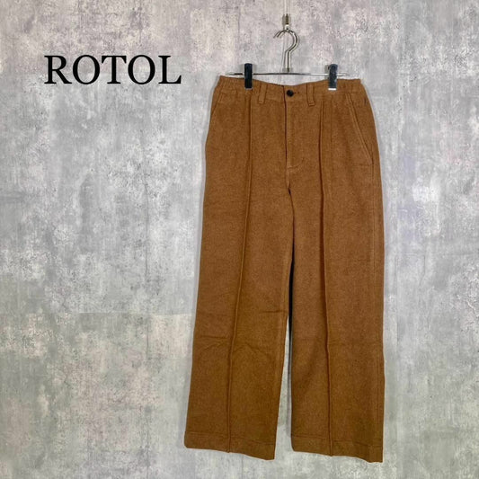 『ROTOL』ロトル (1) ストレートスラックスパンツ