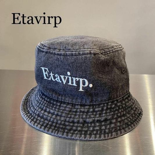 『Etavirp』エタヴァープ フロント刺繍ロゴ バケットハット