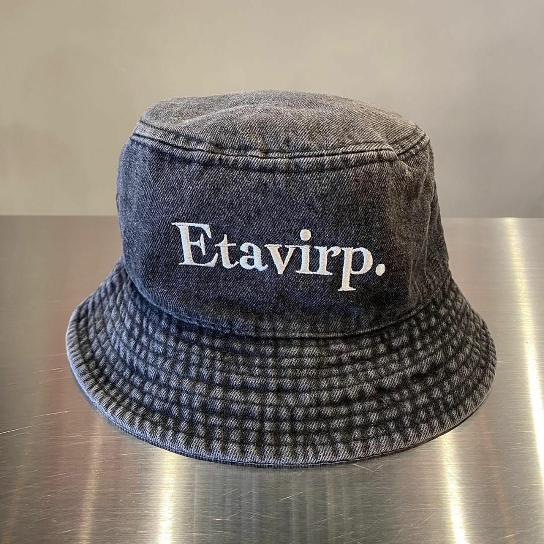 『Etavirp』エタヴァープ フロント刺繍ロゴ バケットハット