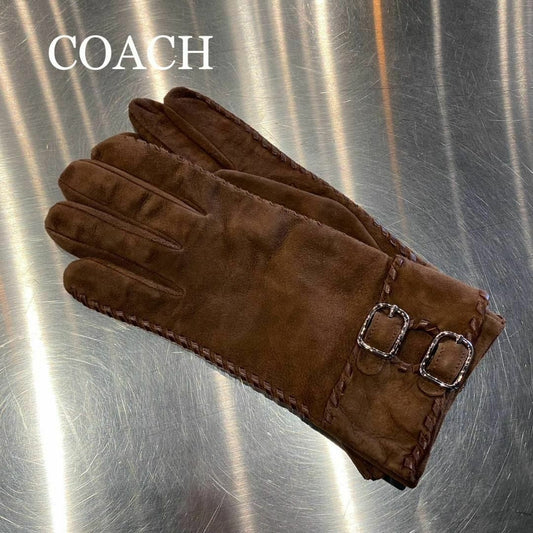 『COACH』コーチ (6 / 2.1) シルク ベルト グローブ