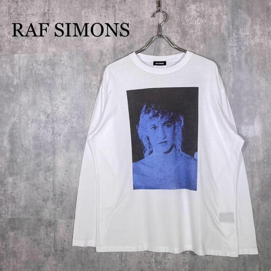 『RAF SIMONS』ラフシモンズ (S) ローラダーン ロングTシャツ