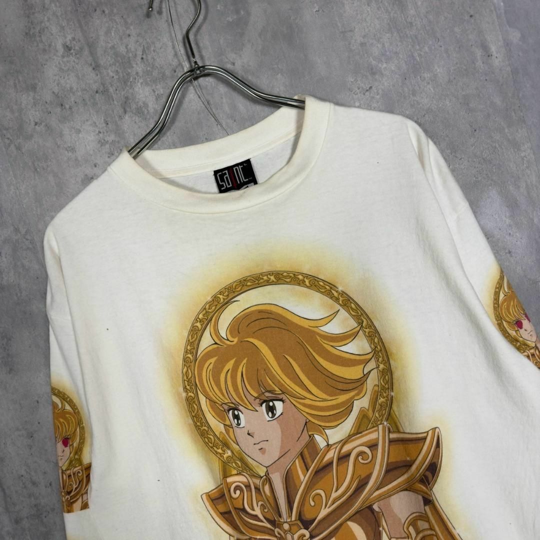 『セント・マイケル × 聖闘士星矢』 (L) プリント ロンT