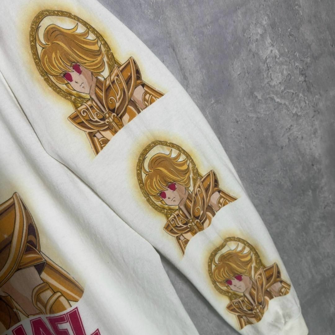 『セント・マイケル × 聖闘士星矢』 (L) プリント ロンT