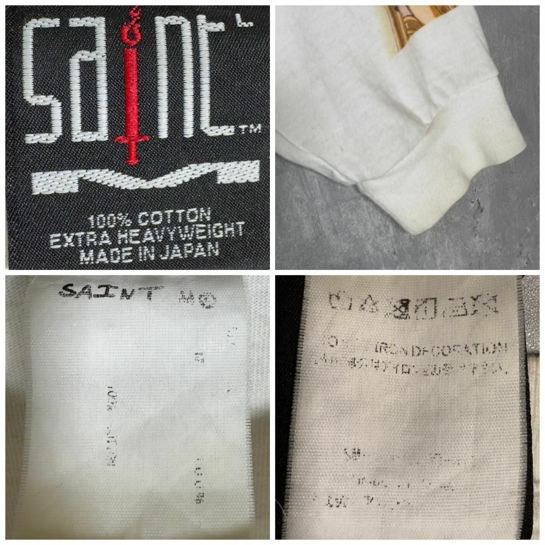 『セント・マイケル × 聖闘士星矢』 (L) プリント ロンT