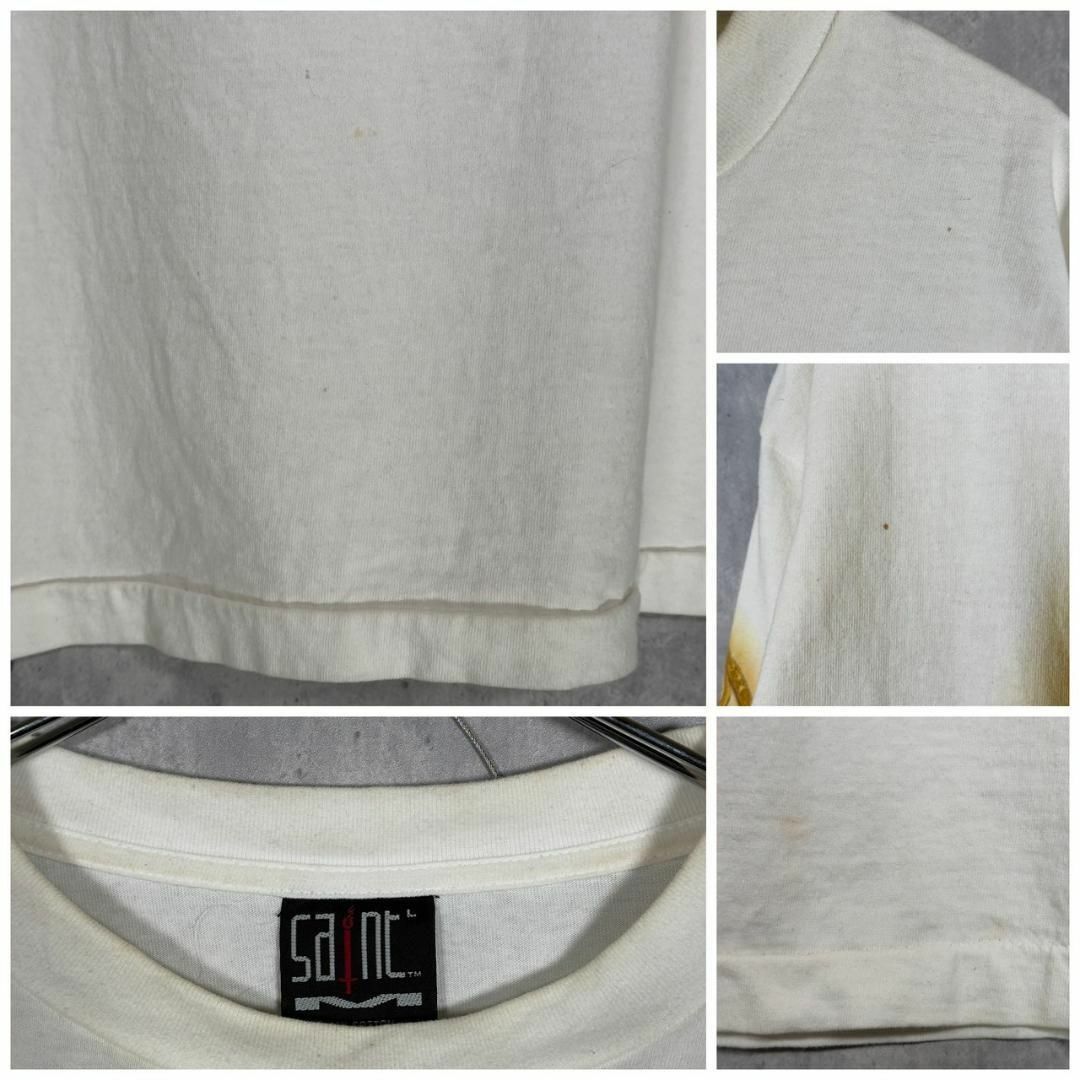 『セント・マイケル × 聖闘士星矢』 (L) プリント ロンT