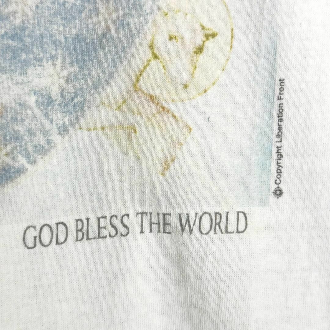 『SAINT MICHAEL』セントマイケル (XL) バックプリント Tシャツ