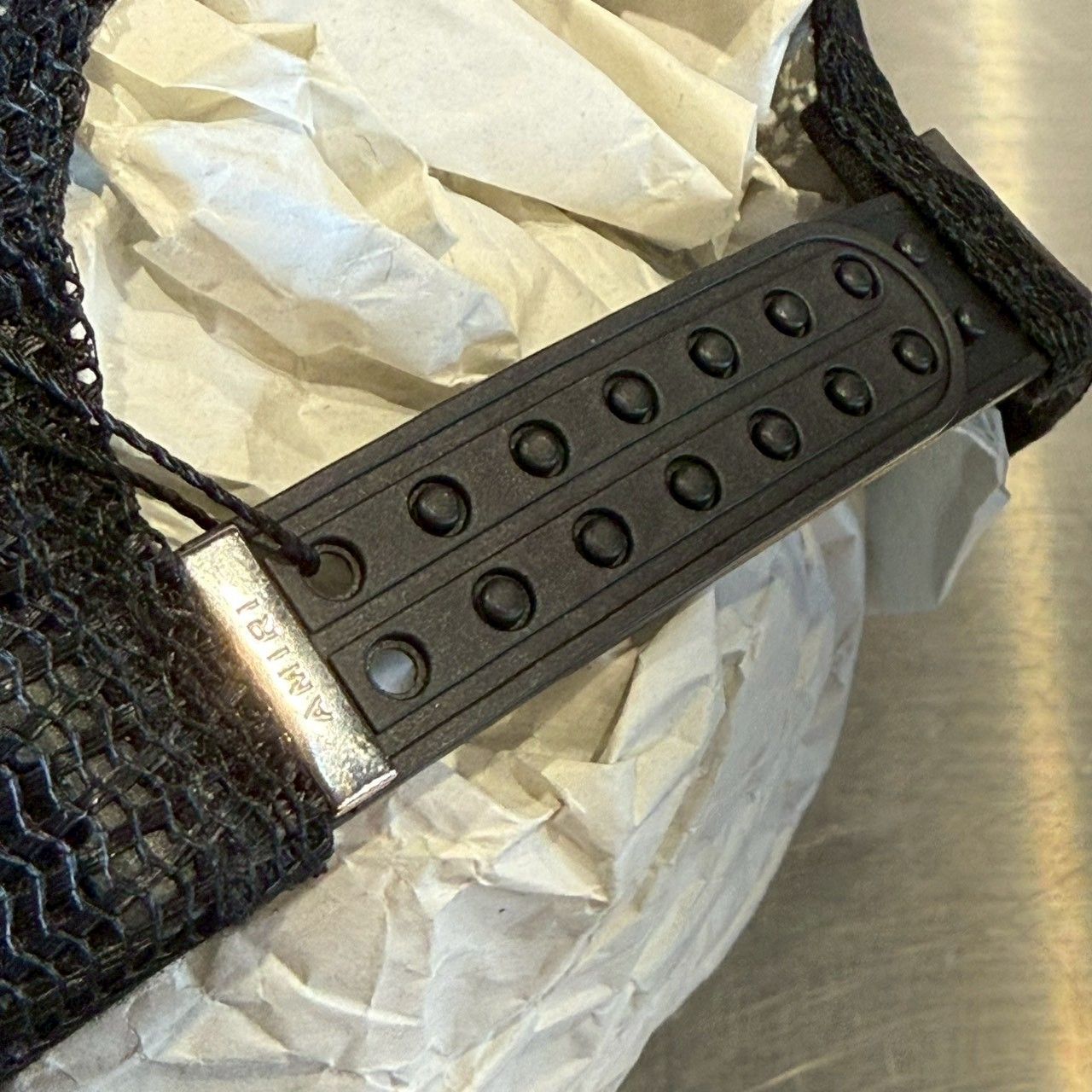 『AMIRI』アミリ バンダナリペアトラッカーキャップ