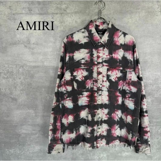 『AMIRI』アミリ (M) タイダイ柄 長袖シャツ