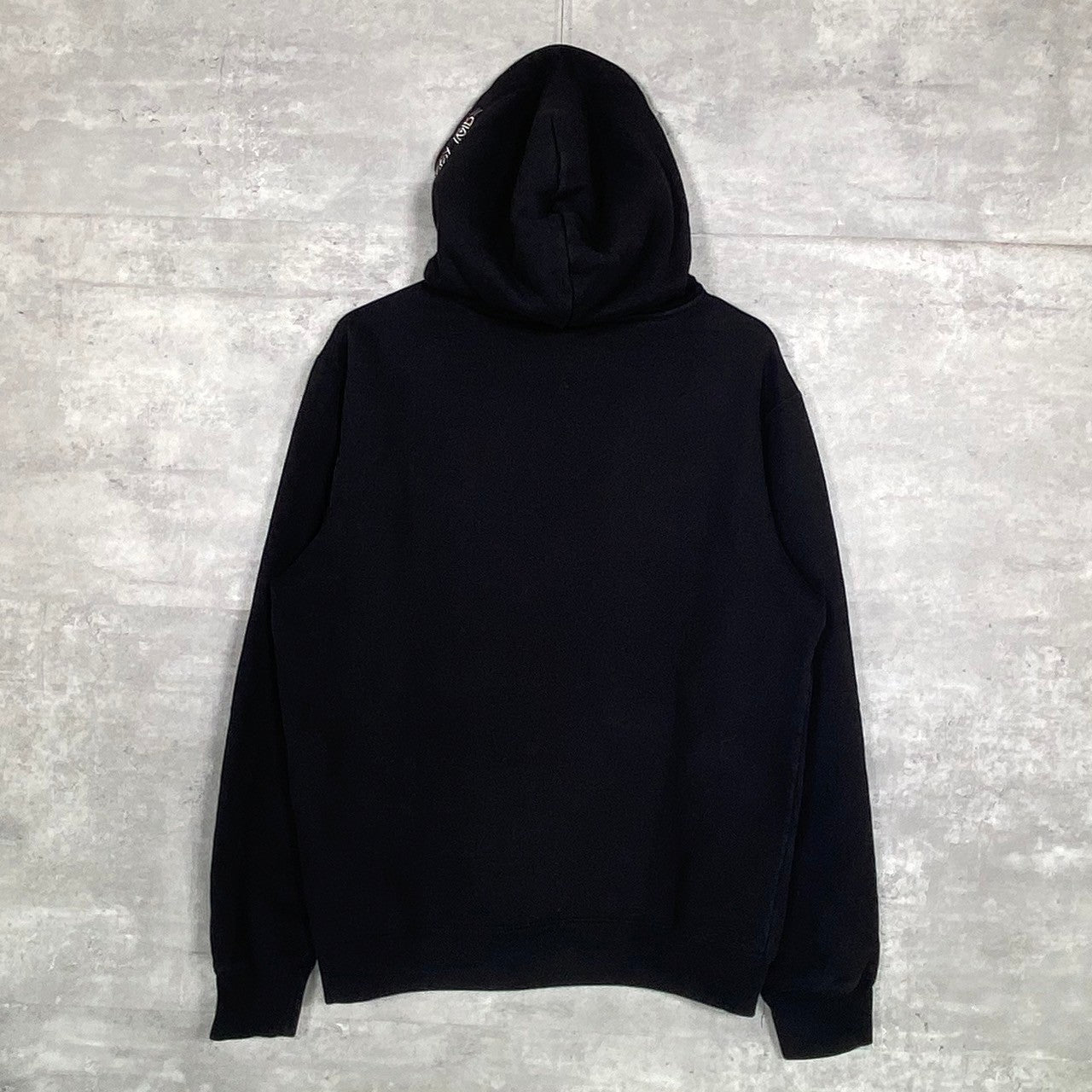 『STUSSY』ステューシー (M) フロントロゴ プリント プルオーバー フーディー