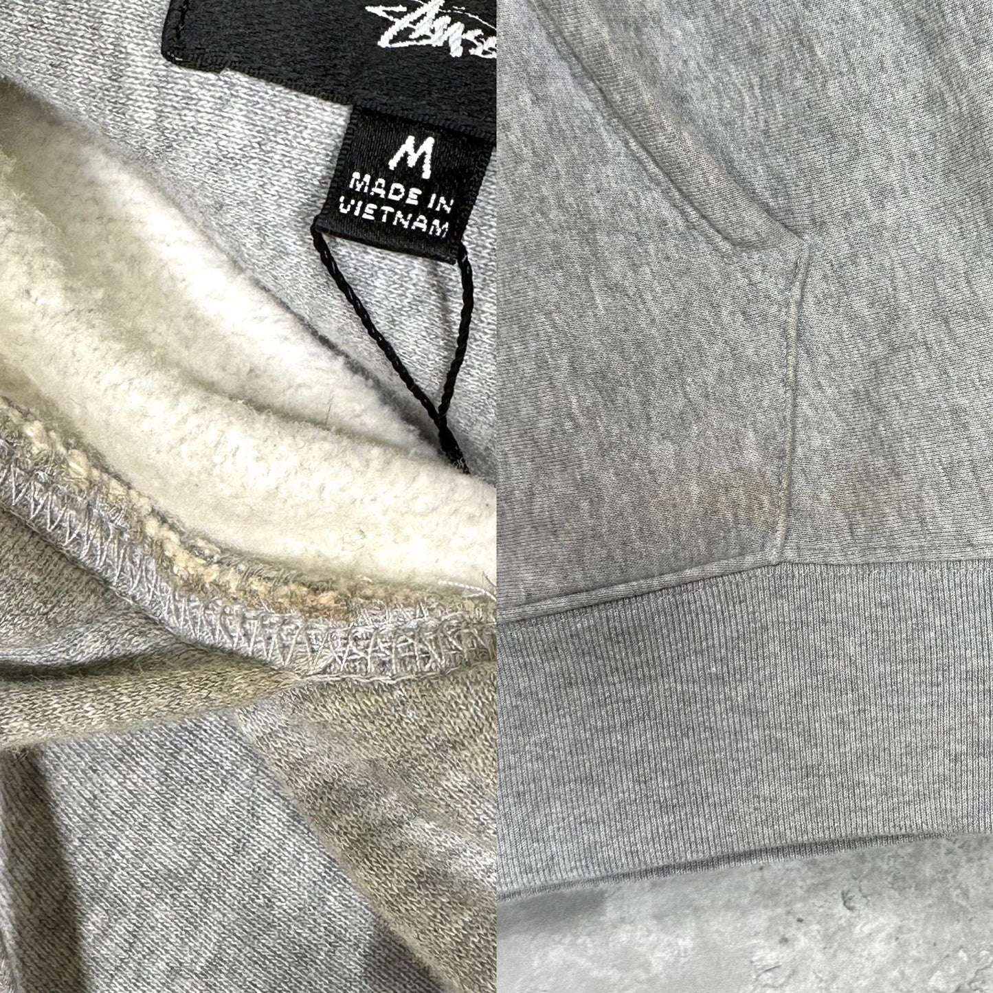 『STUSSY』ステューシー (M) バックフード フーディパーカー