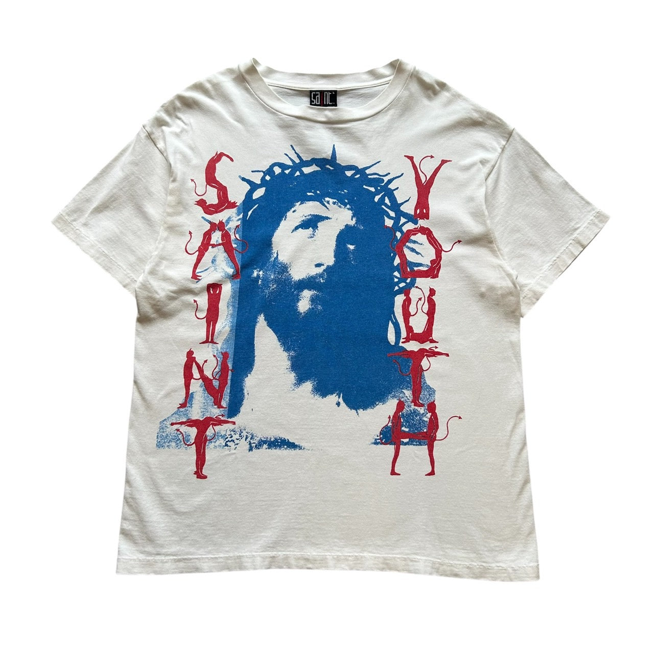 『SAINT MICHAEL』(L) SAINT YOUTH Tシャツ