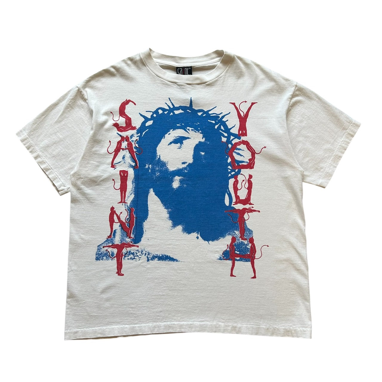 『SAINT MICHAEL』(XL) SAINT YOUTH Tシャツ