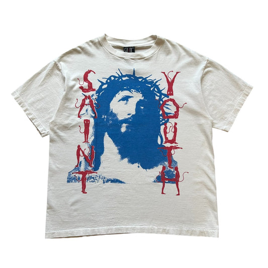 『SAINT MICHAEL』(XL) SAINT YOUTH Tシャツ