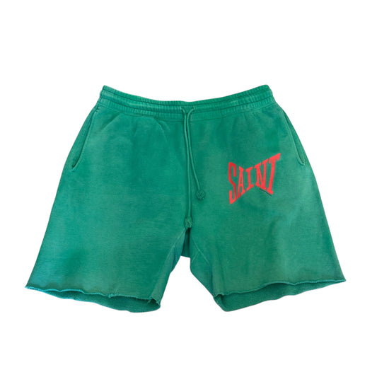 『SAINT MICHAEL』セントマイケル (L) スウェット ハーフパンツ