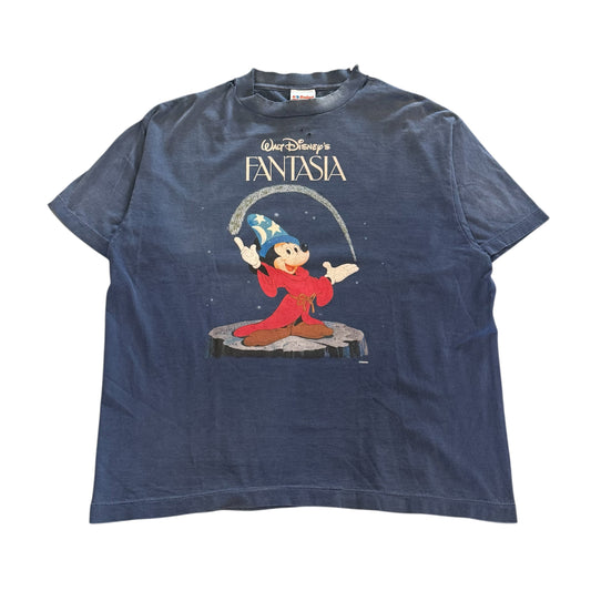『SAINT Mxxxxxx × Disney』セントマイケル × ディズニー (L) ファンタジアプリントTシャツ