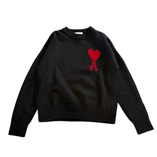 『AMI PARIS』アミパリス (M) ワンポイントロゴニット