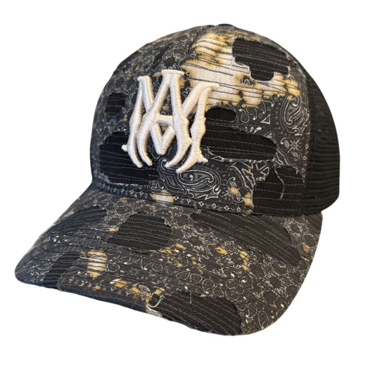 『AMIRI』アミリ バンダナリペアトラッカーキャップ