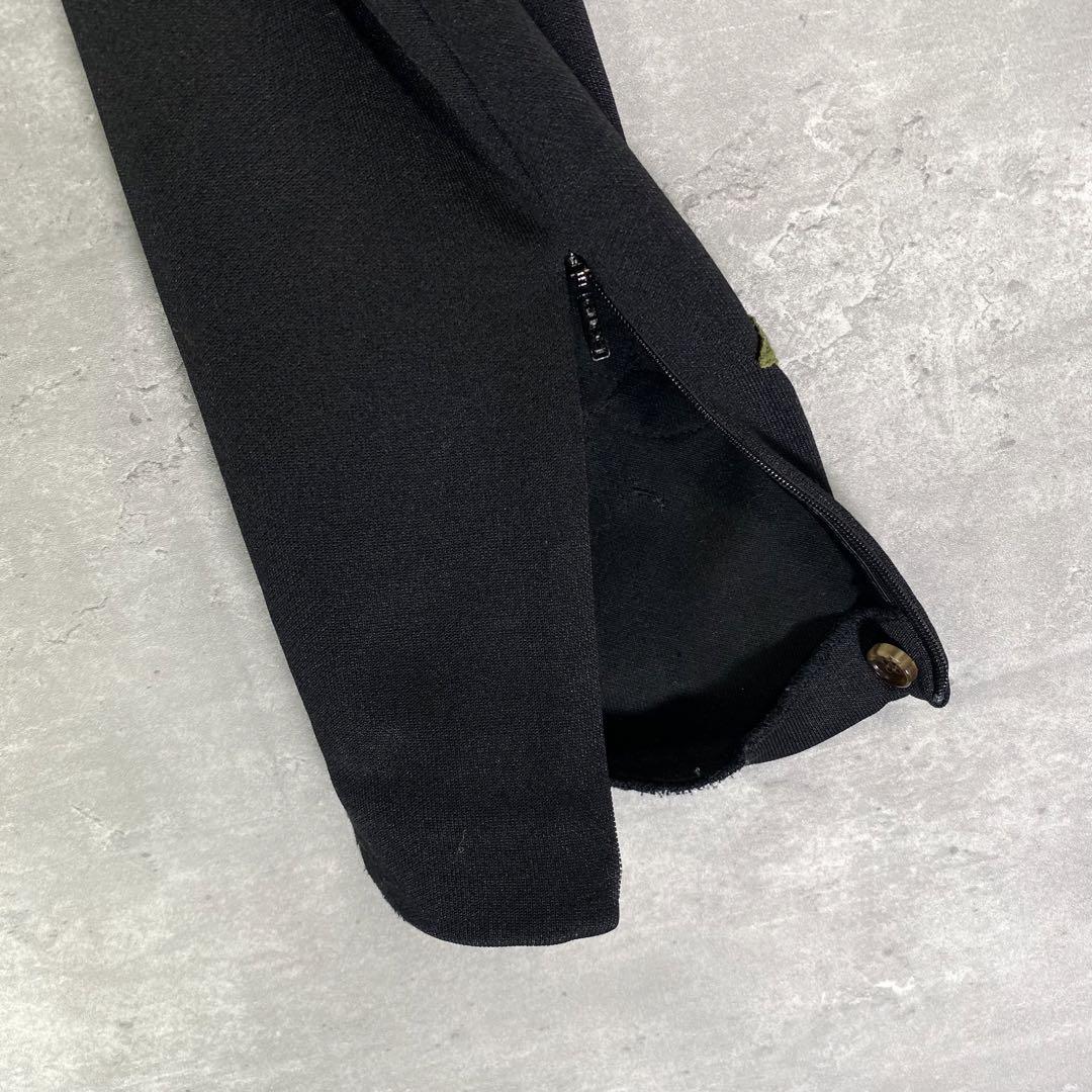 『GUCCI』グッチ (S) フラワーエンブロイダリー トラックパンツ