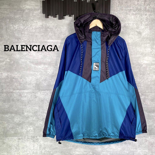 『BALENCIAGA』バレンシアガ (44) ダブルヘムウインドブレーカー