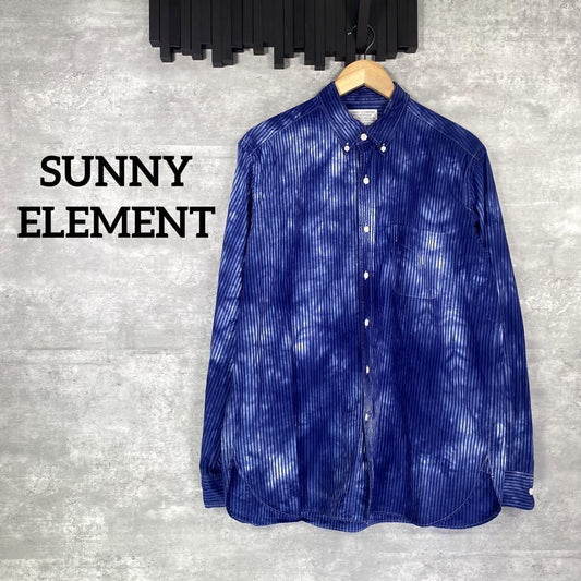 『SUNNY ELEMENT』サニーエレメント (M) ボタンダウンシャツ