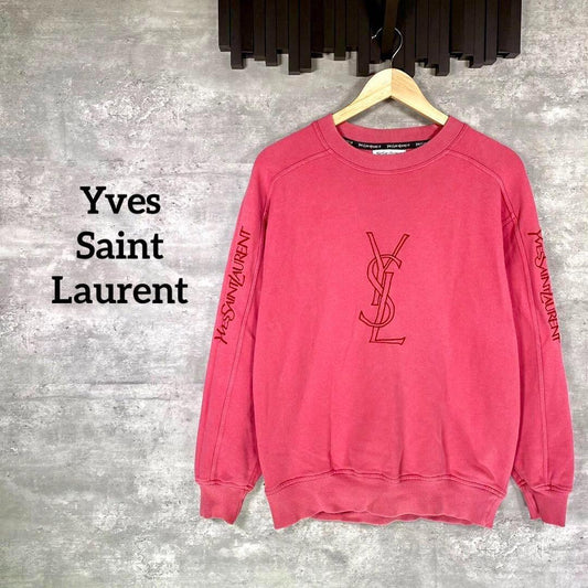 『Yves Saint Laurent』イヴサンローラン (M) ロゴスウェット