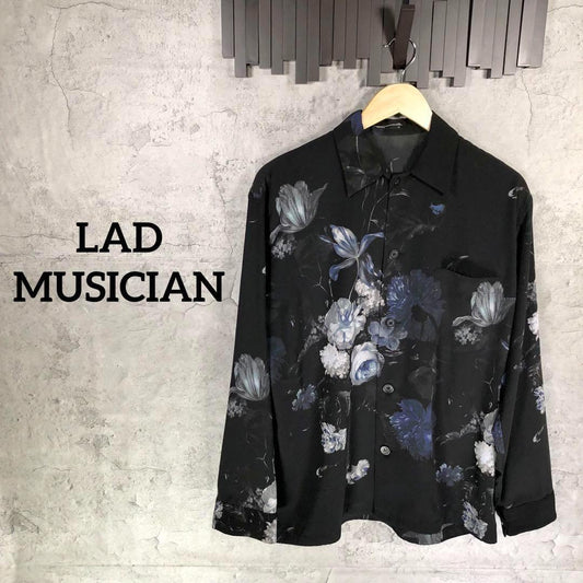 『LAD MUSICIAN』ラッドミュージシャン (42) 花柄長袖シャツ