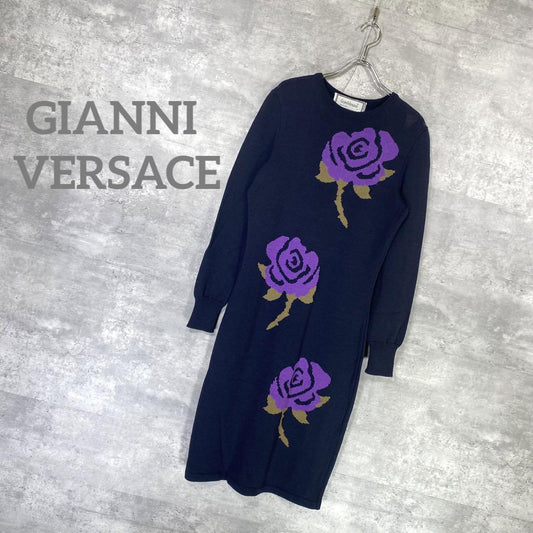 『GIANNI VERSACE』ジャンニヴェルサーチ (2) ニットワンピース