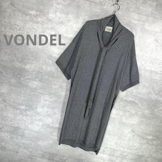 『VONDEL』フォンデル (36) ニット スリットワンピース