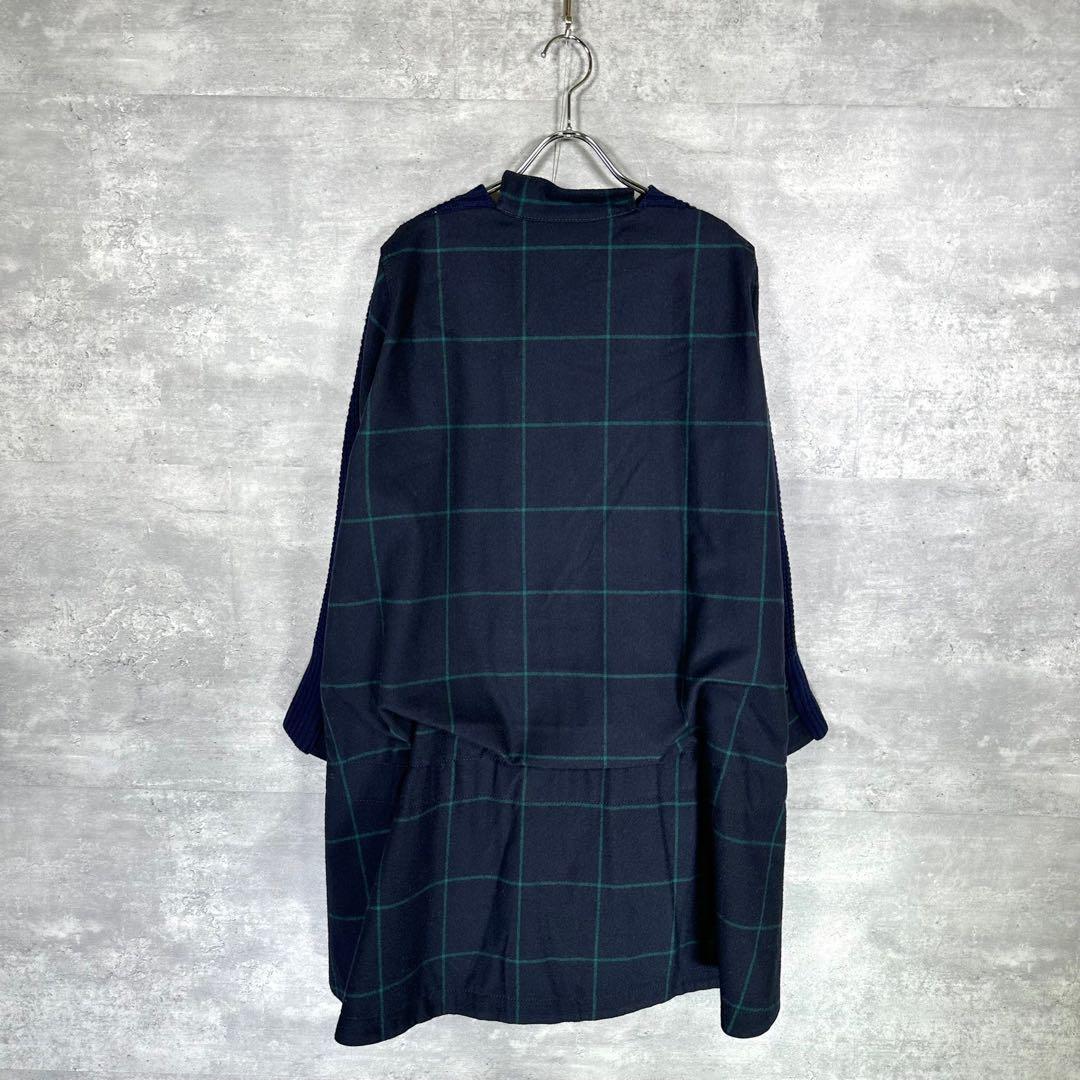 sacai』サカイ (1) シャツニット ドッキングワンピース / ネイビー – collect. online store