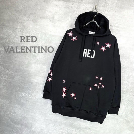 『RED VALENTINO』 レッドヴァレンティノ (S) スター パーカー