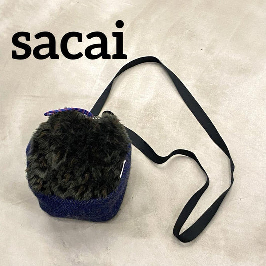 『sacai』サカイ 異素材切替 2WAYショルダーバッグ